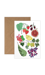 Fruit Field Greetings Card