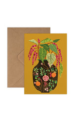Amaranthus Greetings Card