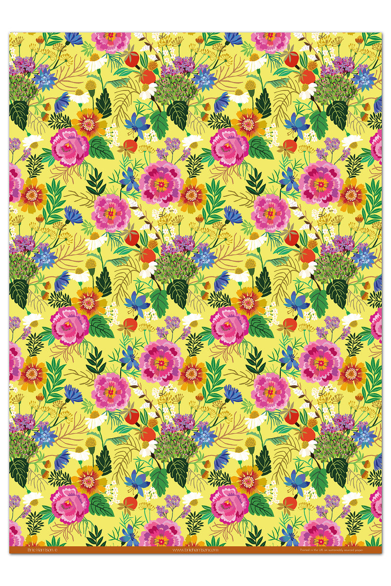 Fleurs Gift Wrap