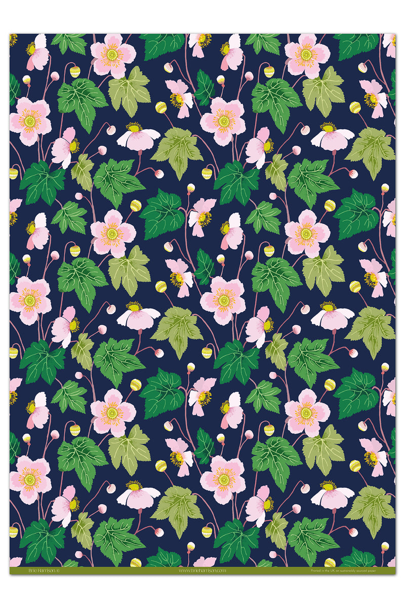 Japanese Anemone Gift Wrap