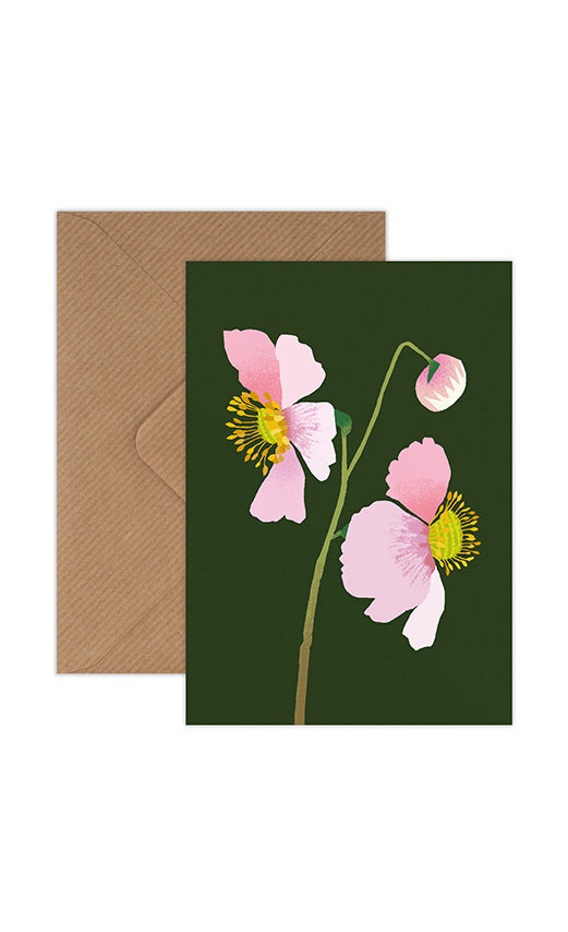 Windflower Mini Card
