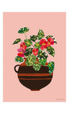 Begonia Print