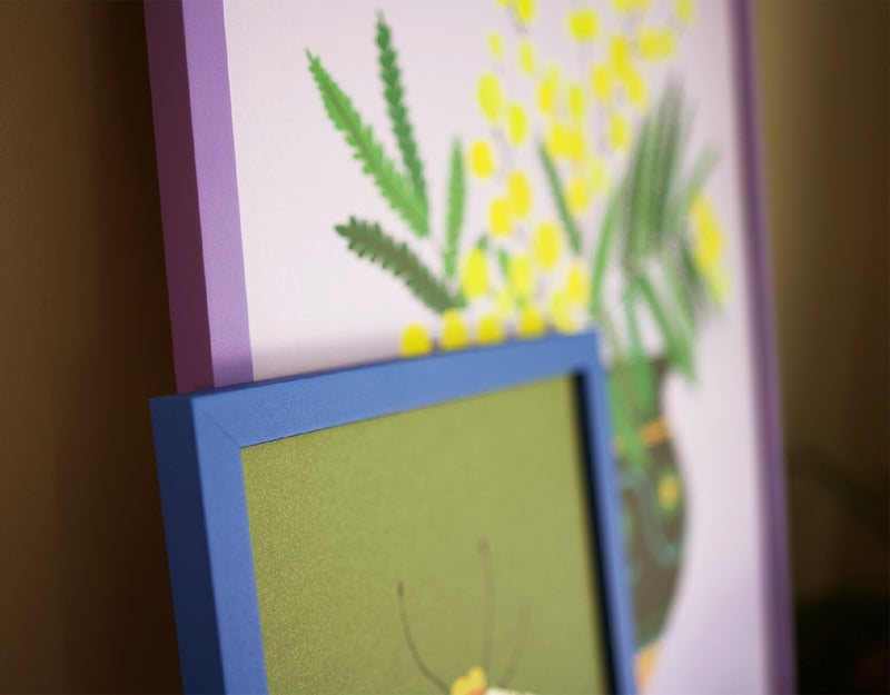Brie Frame Cobalt Blue Wooden Frame – Brie Harrison Ltd