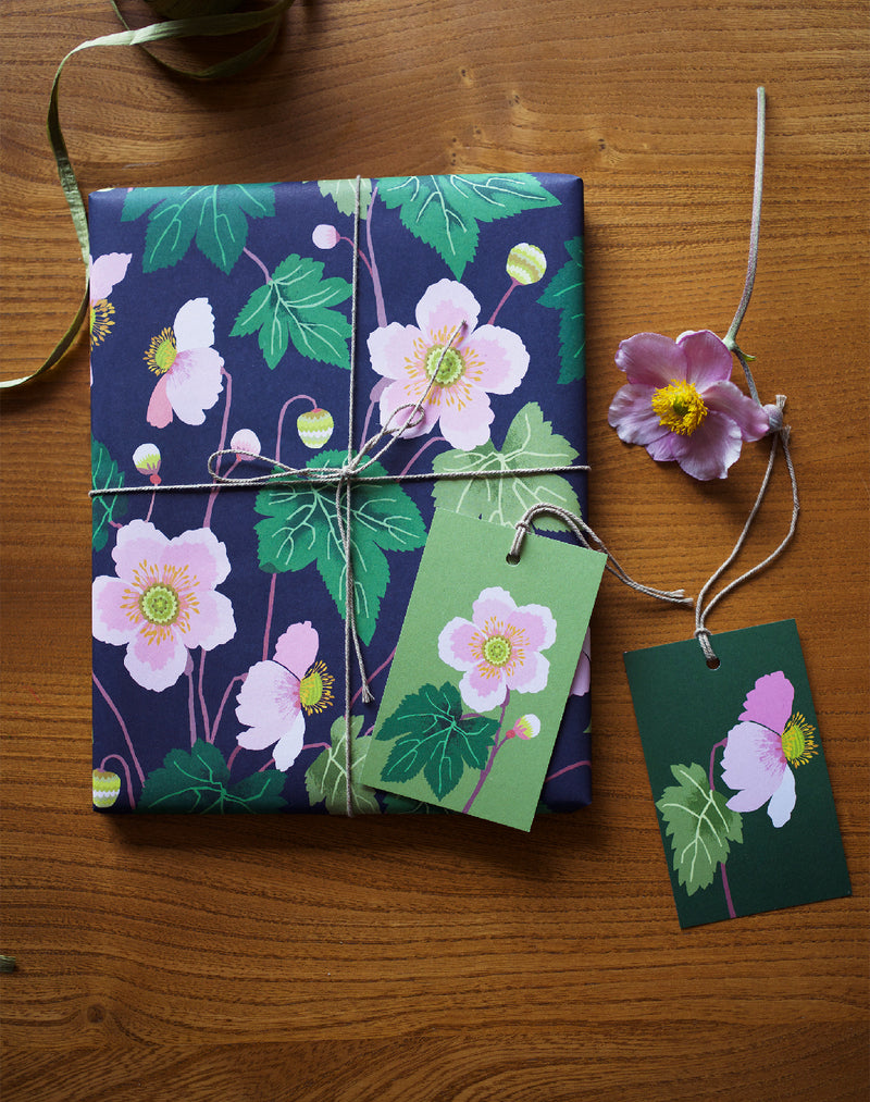 Japanese Anemone Gift Wrap
