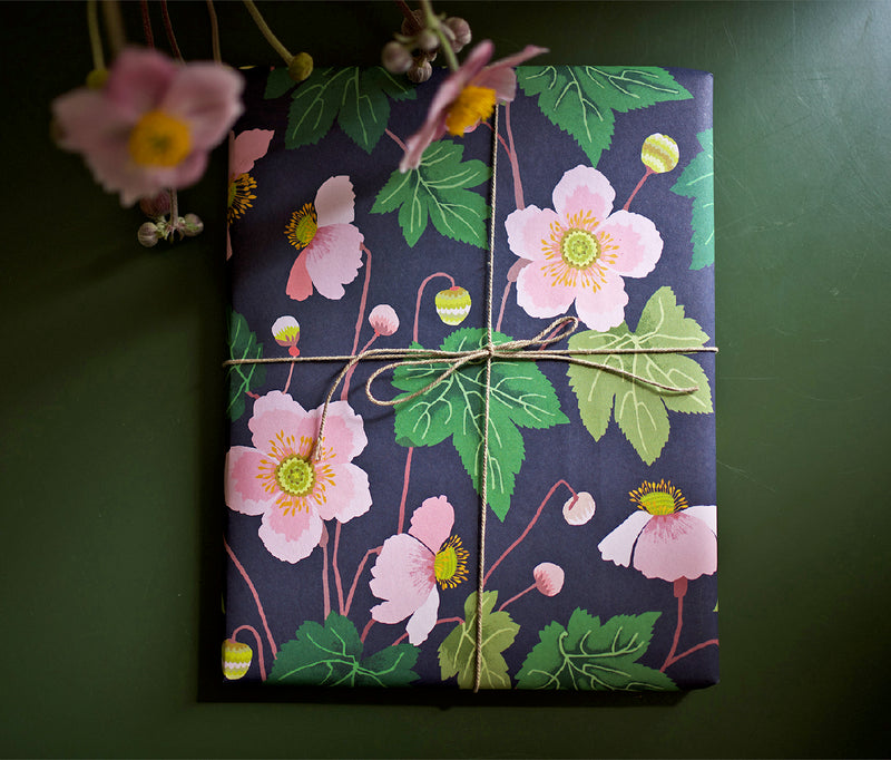 Japanese Anemone Gift Wrap