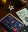 Christmas Greetings Card Pack - Yuletide & Joy.