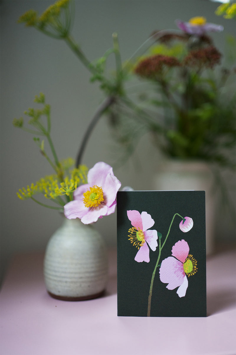 Windflower Mini Card