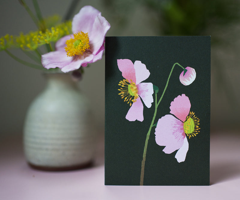 Windflower Mini Card