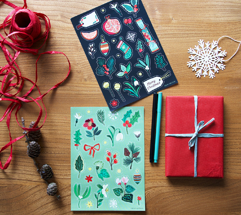 Sticker sheets pack - Christmas design
