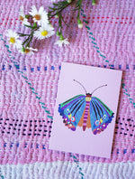 Rainbow Butterfly Mini Card Pack