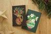 Christmas Greetings Card Pack - Hellebore & Fir