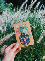 Amaranthus Greetings Card