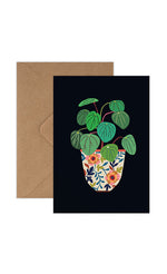 Pilea Greetings Card