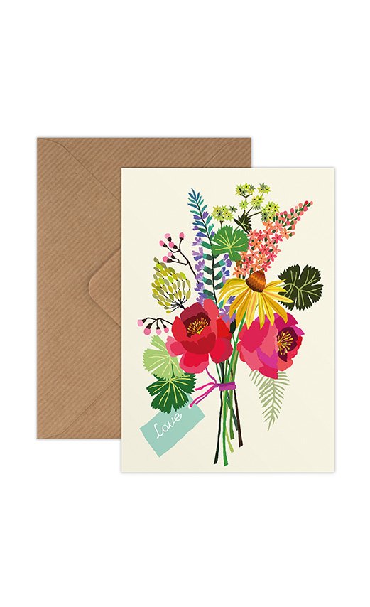 Love Greetings Card - Wholesale bundle of 6