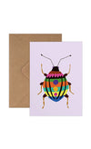 Beetle Mini Greetings Card